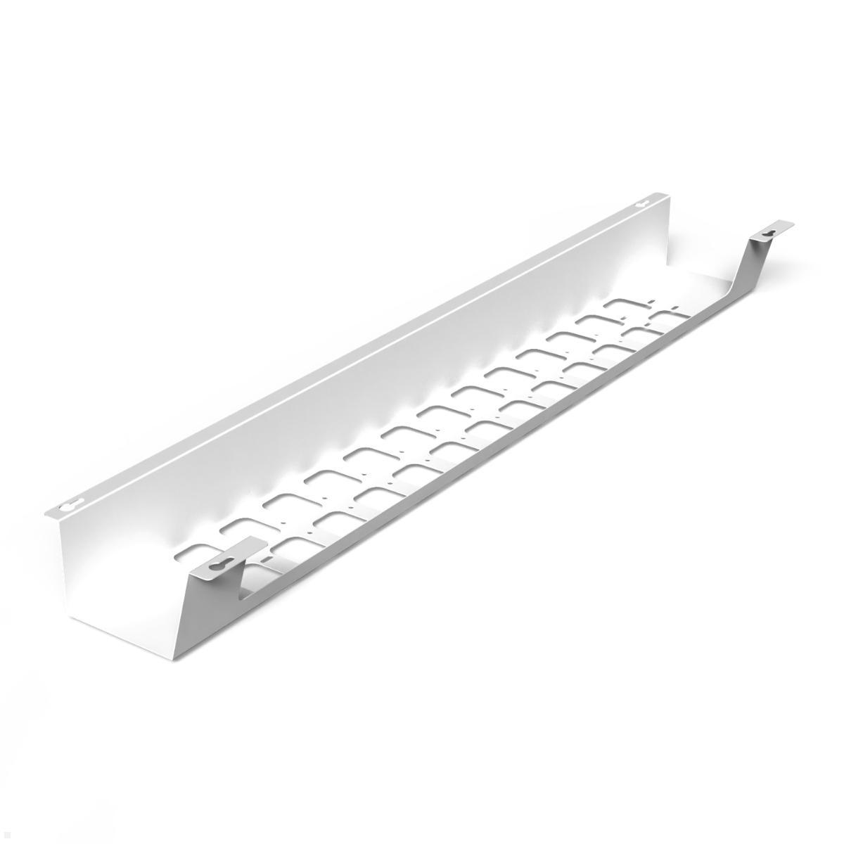 TecLines TKW003W Schreibtisch Kabelwanne horizontal 1000 mm, weiß TecLines TKW003W Schreibtisch Kabelwanne horizontal 1000 mm, weiß