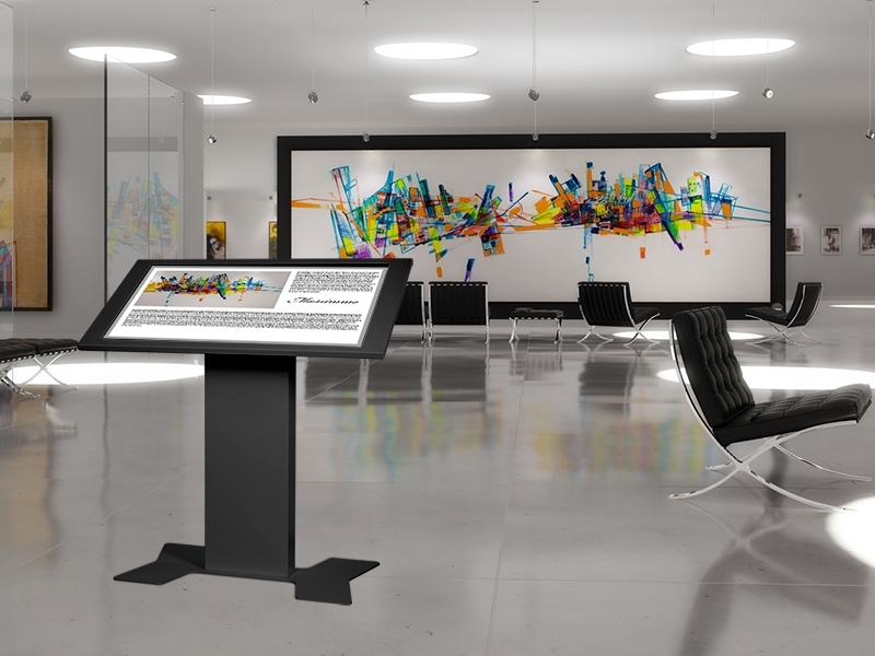 MonLines MIP001B Design PCAP Touch Infopult 32 Zoll Premium Anwendung Museum MonLines MIP001B Design PCAP Touch Infopult 32 Zoll Premium Anwendung Museum