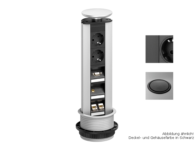 EOL - EVOline Port Multimedia Professionell, schwarz EOL - EVOline Port Multimedia Professionell, schwarz