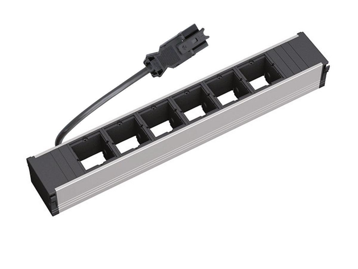 Bachmann CONI Steckdoseneinheit 6-fach 6x Custom Modul (912.001) Bachmann CONI Steckdoseneinheit 6-fach 6x Custom Modul (912.001)