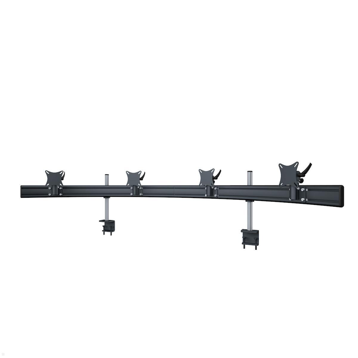 MonLines MTH217B Para 4-fach Monitorhalter Tischklemme bis 24 Zoll, schwarz MonLines MTH217B Para 4-fach Monitorhalter Tischklemme bis 24 Zoll, schwarz