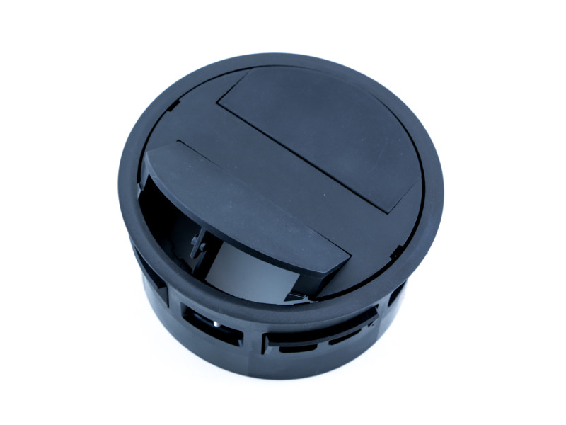 EVOline Bodenauslass Leergehäuse Kabeldurchlass schwarz EVOline Bodenauslass Leergehäuse Kabeldurchlass schwarz