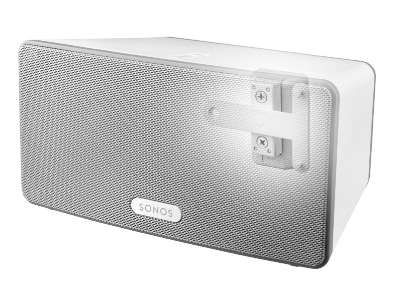 Cavus Lautsprecher Wandhalterung Sonos Play:3, weiß