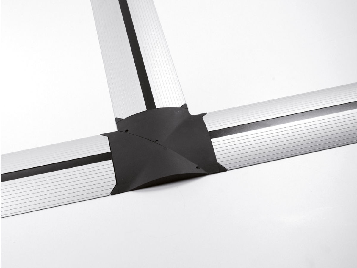 EVOline Zubehör 3-fach T-Adapter für Bridge Kabelbrücken, schwarz EVOline Zubehör 3-fach T-Adapter für Bridge Kabelbrücken, schwarz