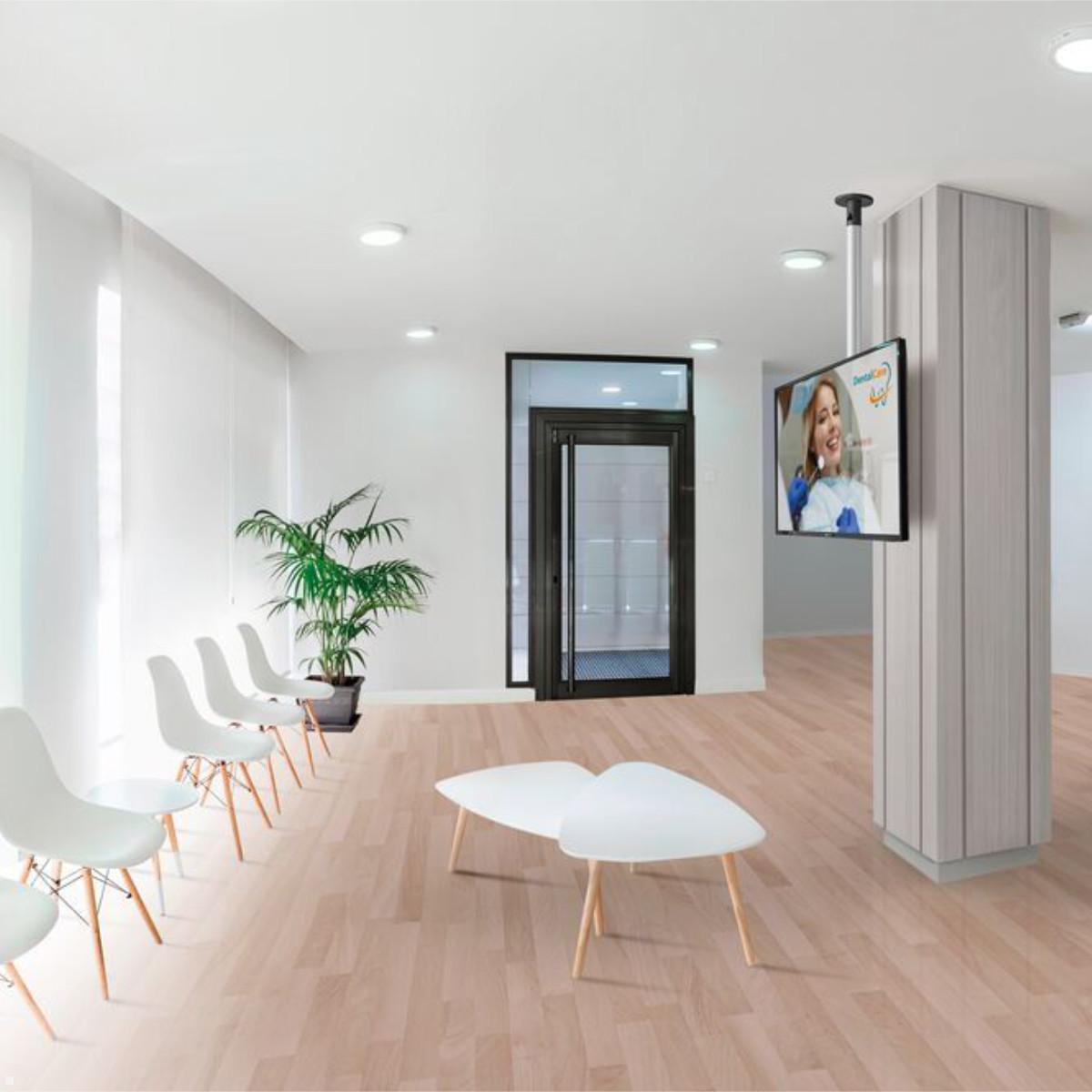 Vogels Connect-it CT241522S Deckenhalter bis 43 Zoll, silber, Anwendung Vogels Connect-it CT241522S Deckenhalter bis 43 Zoll, silber, Anwendung