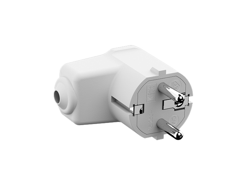 Bachmann Winkelstecker, weiß (960.202) Bachmann Winkelstecker, weiß (960.202)