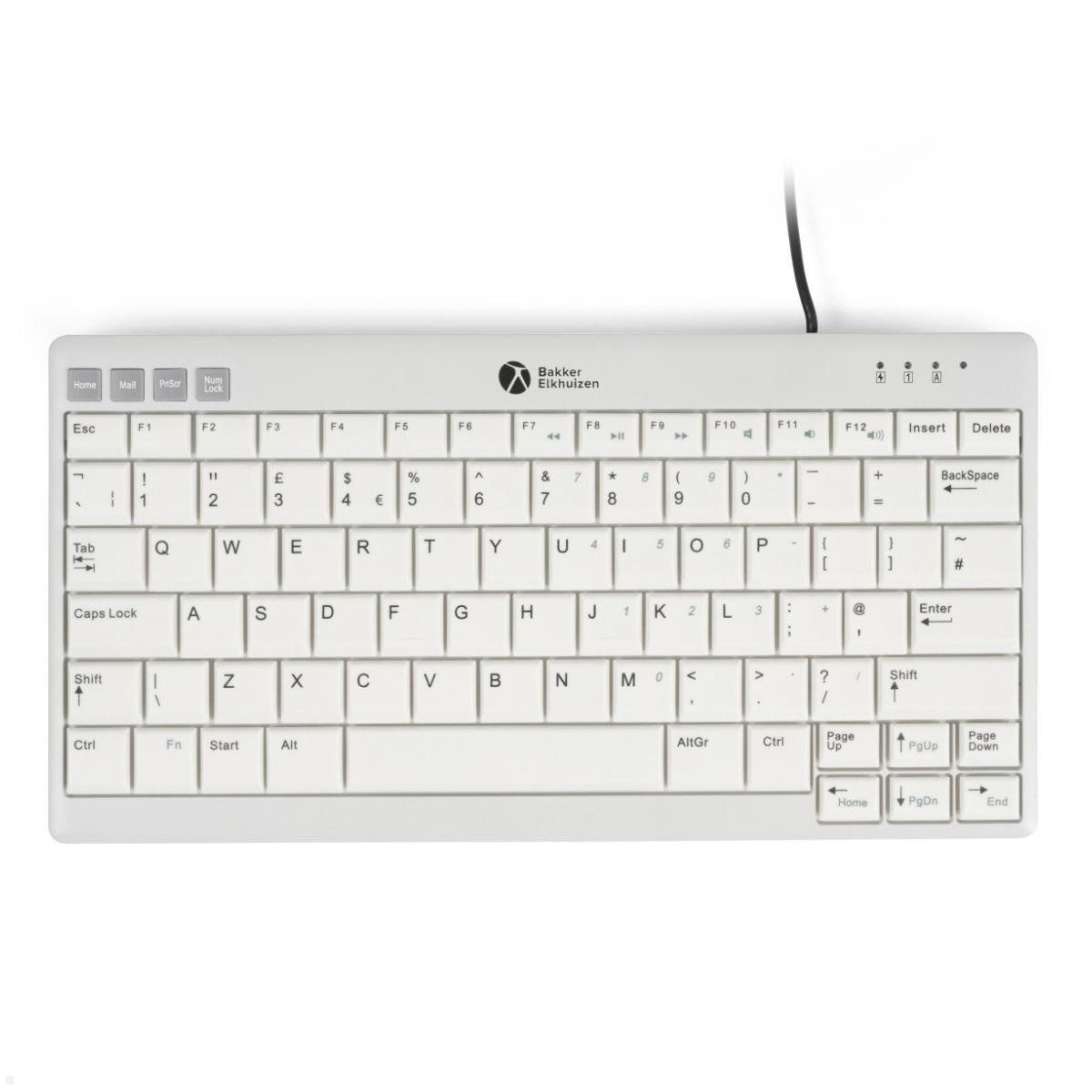 BakkerElkhuizen kompakte Tastatur UltraBoard 950 V2 (BNEU950V2DE) BakkerElkhuizen kompakte Tastatur UltraBoard 950 V2 (BNEU950V2DE)