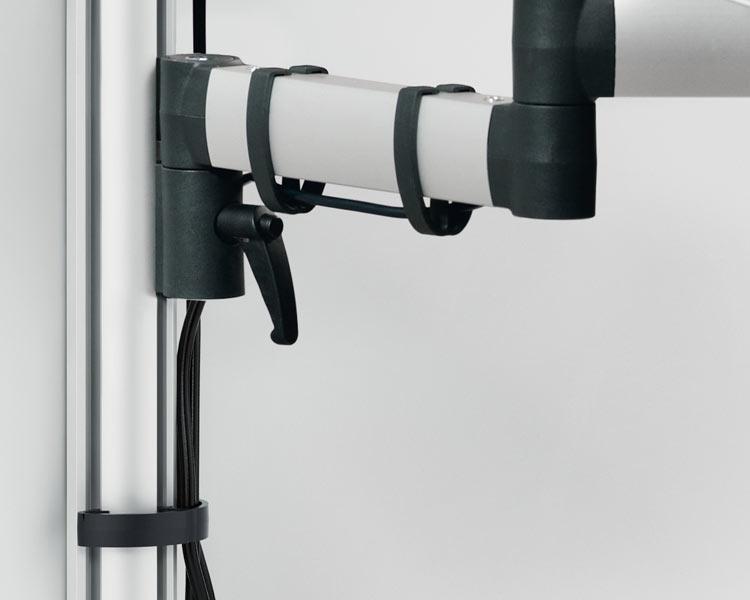 NOVUS TSS Wall Station Mehrplatz Set (220+0100+000) Kabelführung
