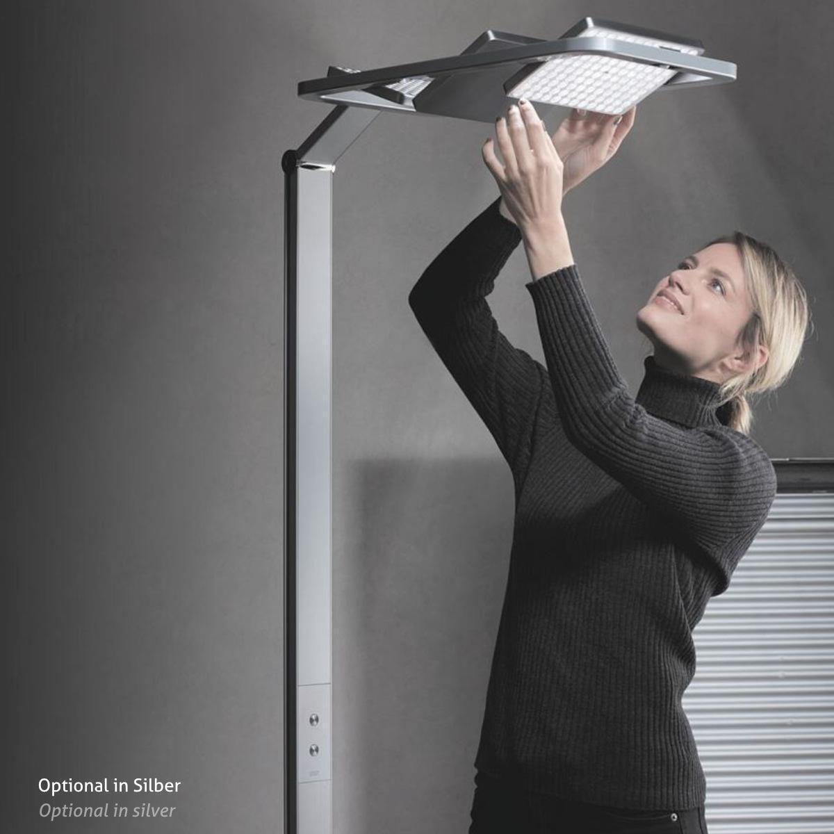 NOVUS Attenzia space active HCL BT LED Stehleuchte, weiß (740+6191+001) drehbar NOVUS Attenzia space active HCL BT LED Stehleuchte, weiß (740+6191+001) drehbar