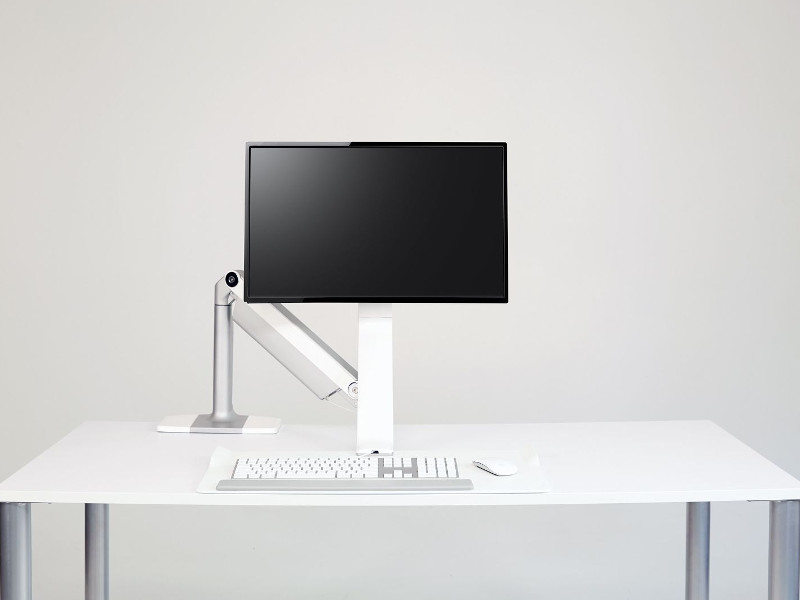 Humanscale QuickStand Lite QSLSHC Sitz-Steh-Arbeitsplatz