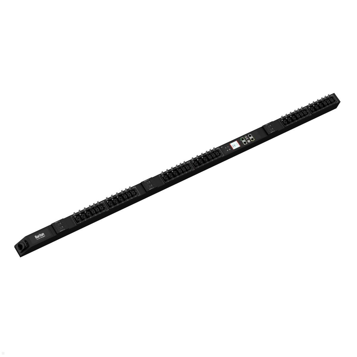 Legrand Raritan iX Rack-PDU 0U mit 18xC13 / 18xHDOT Cx, 3-phasig 400V 32A, Input Metered (PX4-1699-E7V2), dreiphasige 0U Rack-PDU