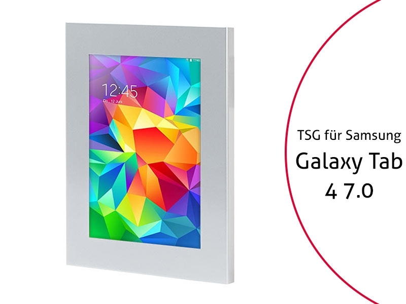 TabLines TSG017S Tablet Schutzgehäuse für Samsung Tab 4 7.0, silber TabLines TSG017S Tablet Schutzgehäuse für Samsung Tab 4 7.0, silber