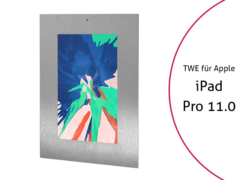 TabLines TWE070E Tablet Wandeinbau für Apple iPad Pro 11.0, DS, Edelstahl TabLines TWE070E Tablet Wandeinbau für Apple iPad Pro 11.0, DS, Edelstahl