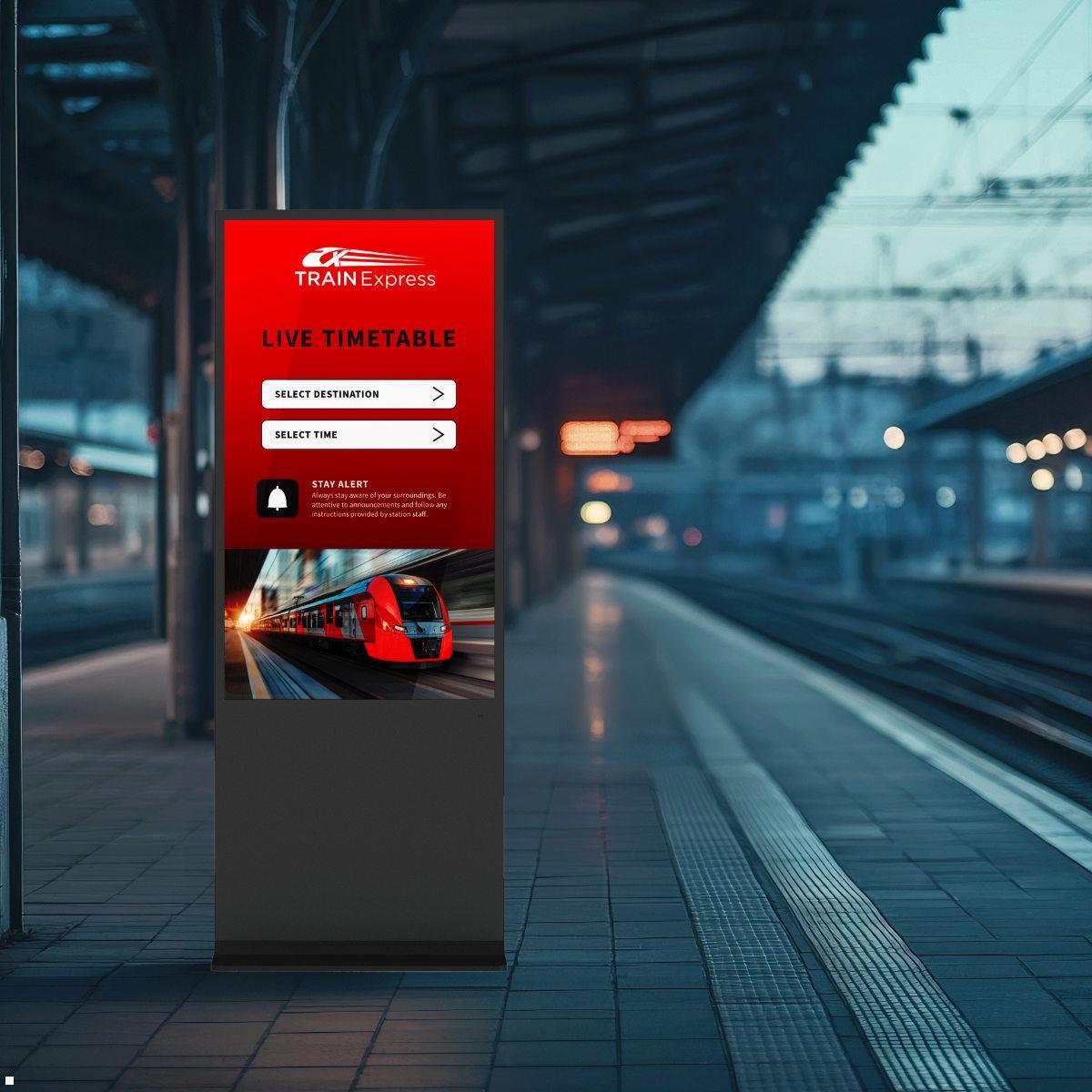 Clevertouch CL Touch Totem Commercial Display 65'' (12965CLTOUCHTOTEM), Anwendungsbeispiel