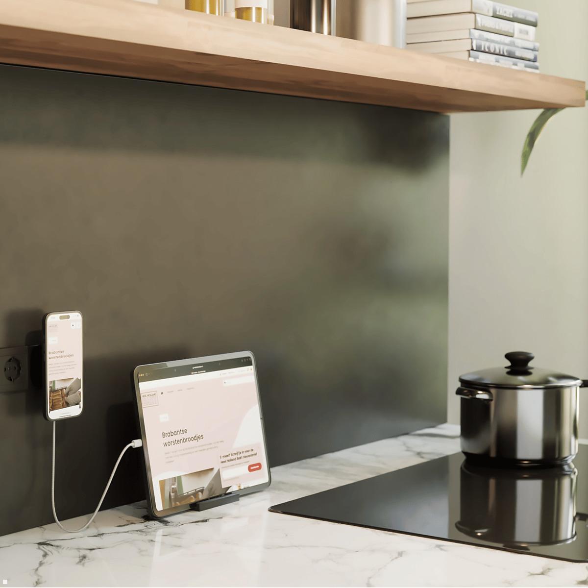 Zens ZESC18B/00 Wireless Charging Stecker, schwarz Anwendungsgebiet Küche Zens ZESC18B/00 Wireless Charging Stecker, schwarz Anwendungsgebiet Küche