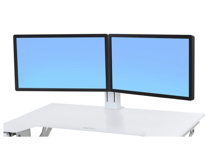 Ergotron WorkFit Dual-Monitor-Kit 97-934-062 weiß Ergotron WorkFit Dual-Monitor-Kit 97-934-062 weiß