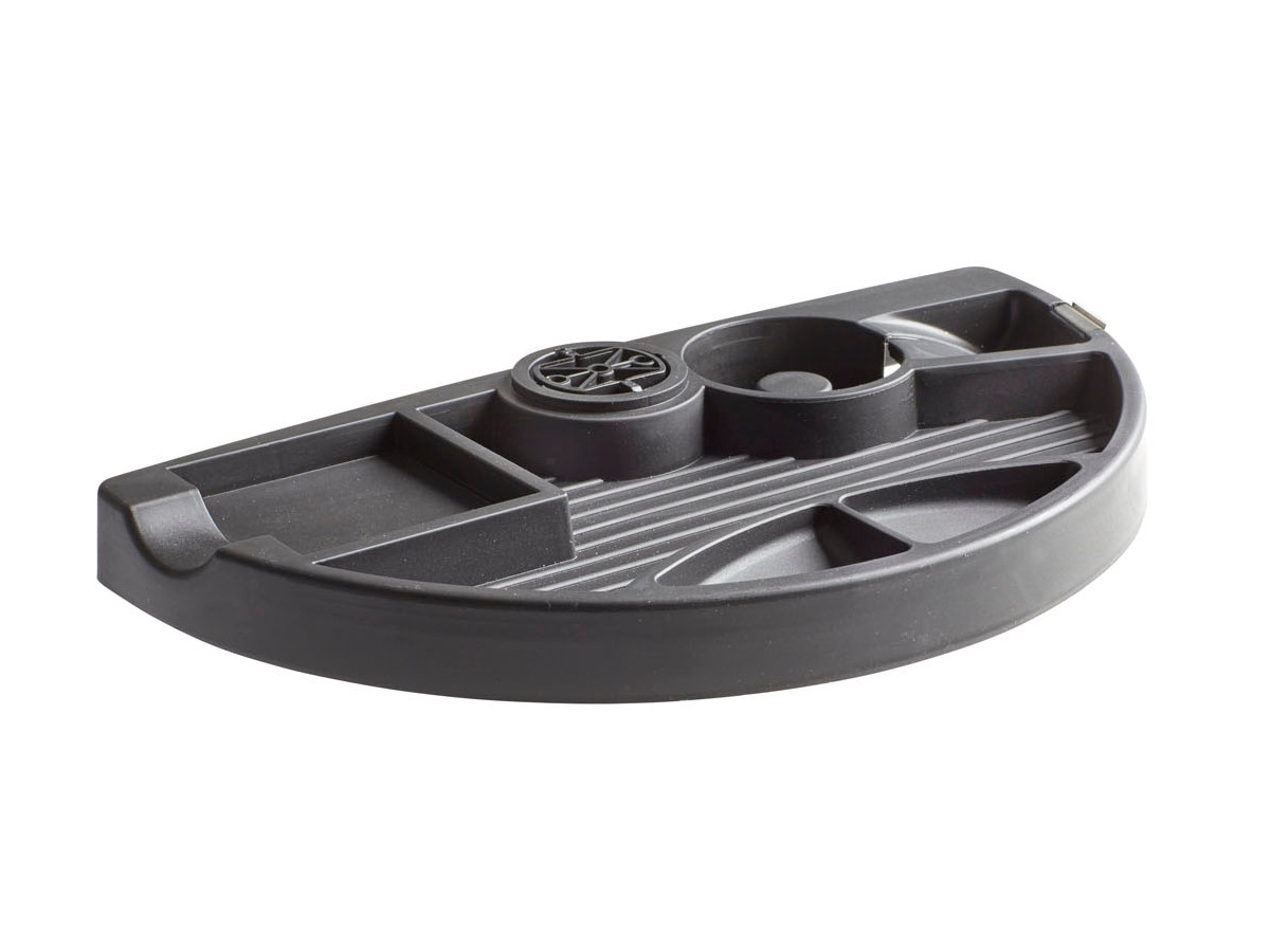 TecLines TUS010B drehbare Unterbau Schublade, schwarz TecLines TUS010B drehbare Unterbau Schublade, schwarz