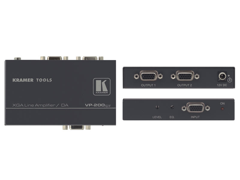 Kramer VP-200XLN 1:2 VGA XGA UXGA Leitungs-Verteilverstärker Kramer VP-200XLN 1:2 VGA XGA UXGA Leitungs-Verteilverstärker