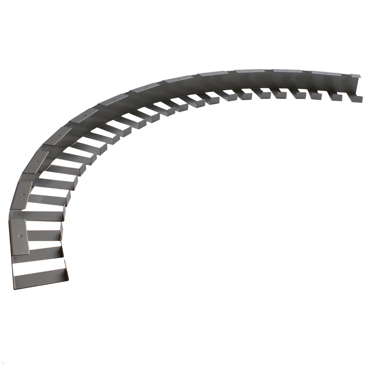 TecLines TKK011B flexibler Kabelkanal Schreibtisch 147 cm, schwarz TecLines TKK011B flexibler Kabelkanal Schreibtisch 147 cm, schwarz