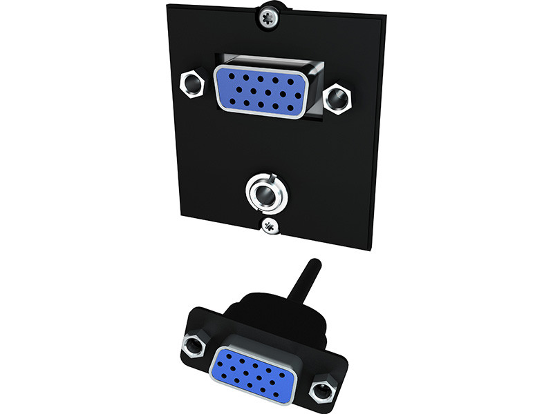 Bachmann Custom Modul 1x VGA + 1x Miniklinke (917.150) Bachmann Custom Modul 1x VGA + 1x Miniklinke (917.150)