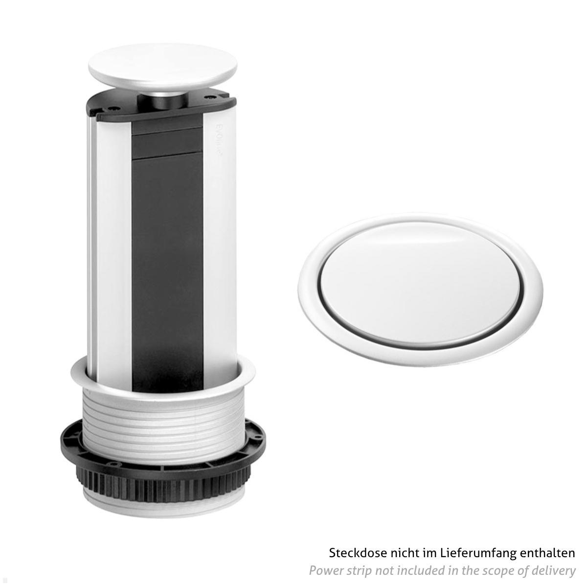 EVOline Port Zubehör Wippdeckel für Steckdose