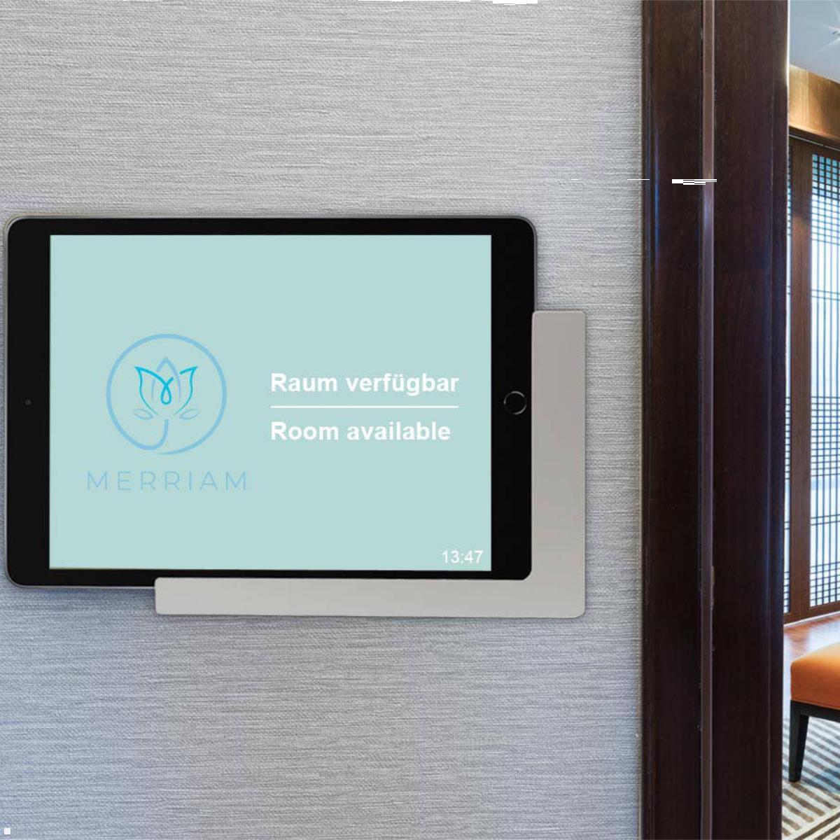 TabLines TWP025S Wandhalterung für Apple iPad Pro 12.9 (1. / 2. Gen.), silber, Anwendung TabLines TWP025S Wandhalterung für Apple iPad Pro 12.9 (1. / 2. Gen.), silber, Anwendung