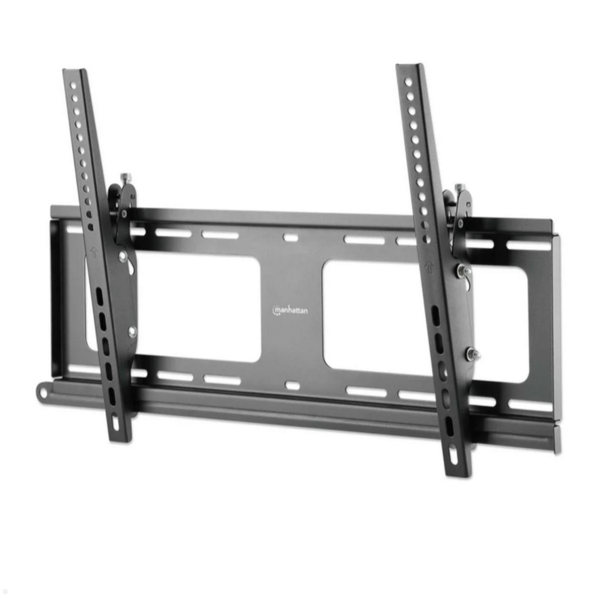 MonLines MWH036B flache Outdoor TV Wandhalterung 37-86 Zoll, diebstahlsicher
