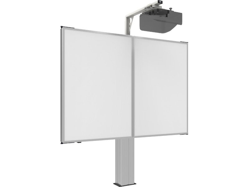SmartMetals Zubehör emaillierte Whiteboards für IWB 87 - 89 Zoll Geschlossen