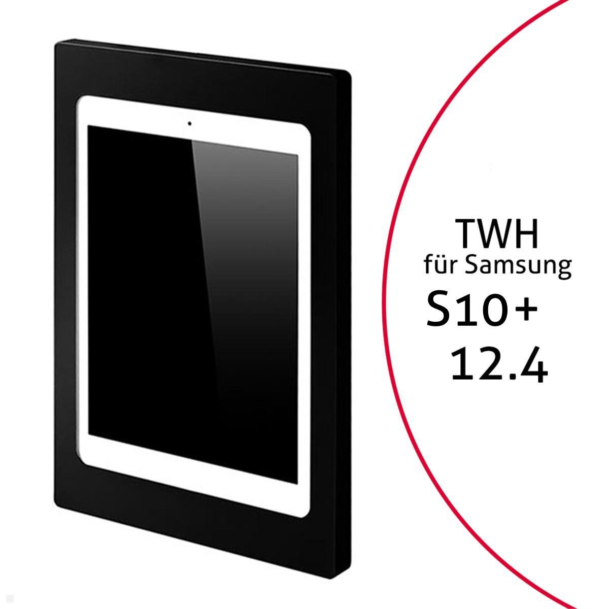TabLines TWH063B Wandhalterung für Samsung Tab S10+ 12.4, schwarz