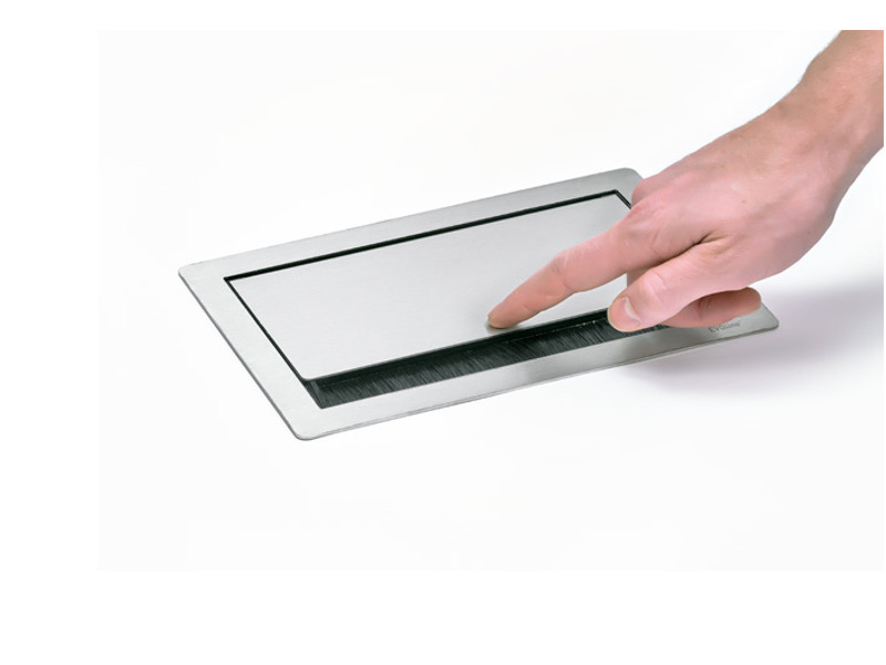 EVOline FlipTop Push 2x Steckdose Data S Deckel EVOline FlipTop Push 2x Steckdose Data S Deckel