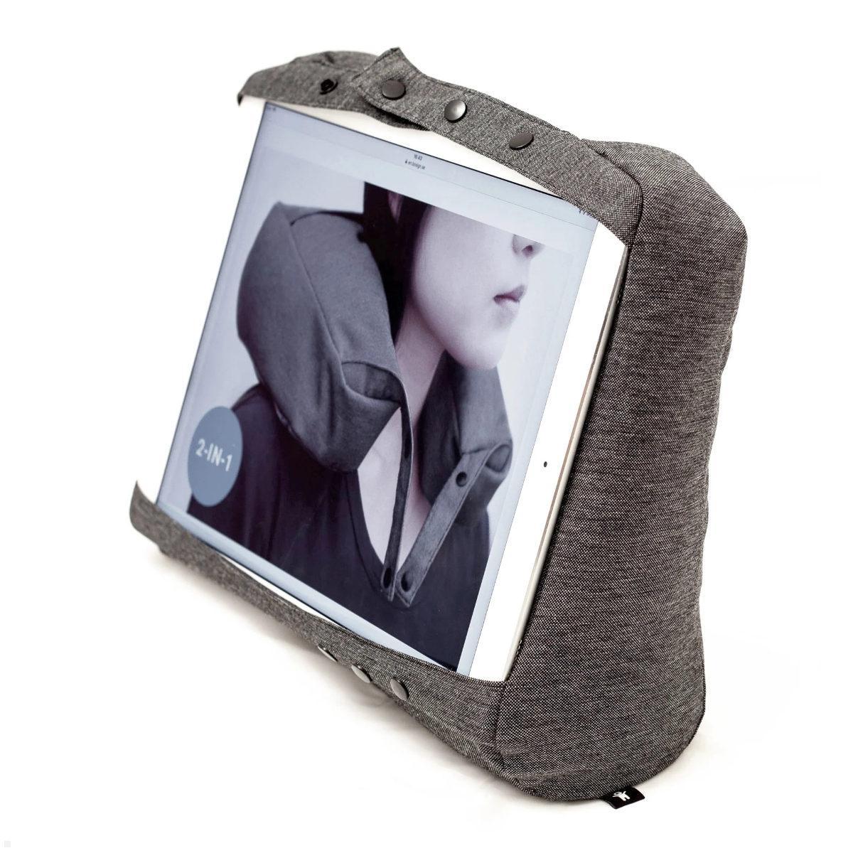 Bosign Kneck™ 3-in-1 Reisekissen Comfort PLUS Tablethalter