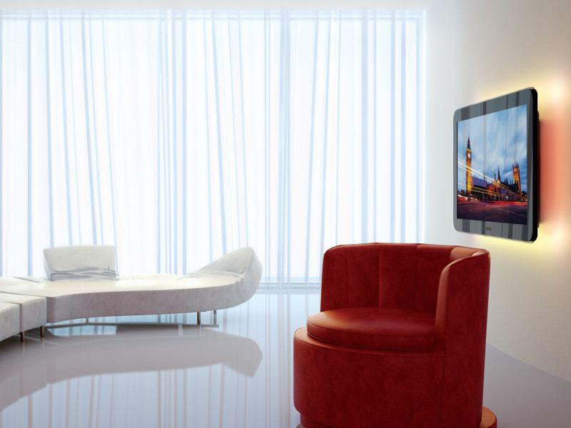 B-Tech BT8220-PRO Ultra Slim TV Wandhalterung bis 80" Anwendung