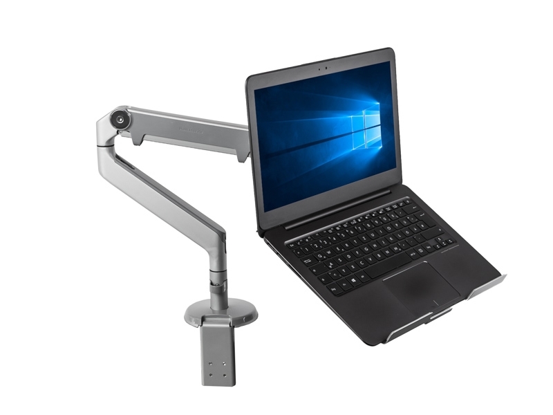 Humanscale M2 Notebook Tischhalterung (Tischklemme) silber