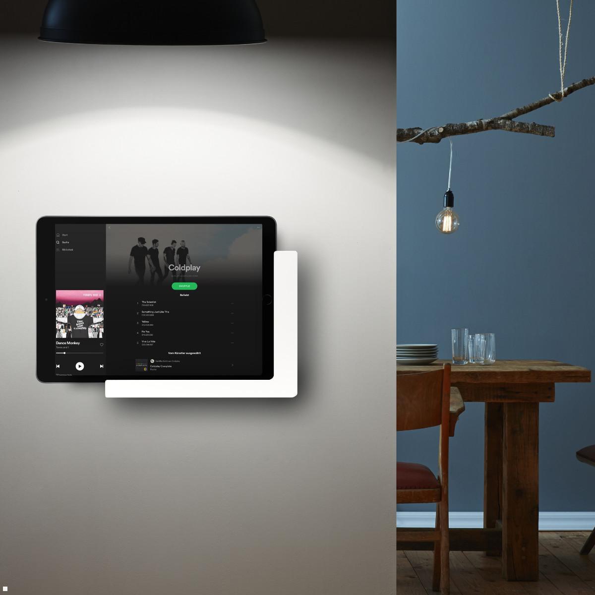 TabLines TWP010W Wandhalterung für Apple Air 1 9.7, weiß, Anwendung TabLines TWP010W Wandhalterung für Apple Air 1 9.7, weiß, Anwendung