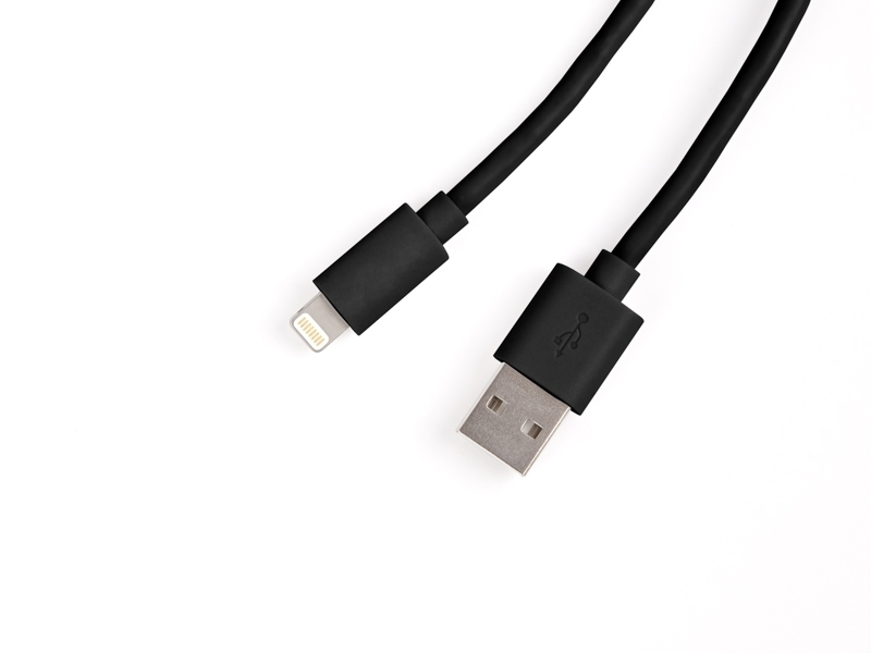 TecLines TUC010B USB Kabel für iPad (Lightning) 3m, schwarz Stecker TecLines TUC010B USB Kabel für iPad (Lightning) 3m, schwarz Stecker