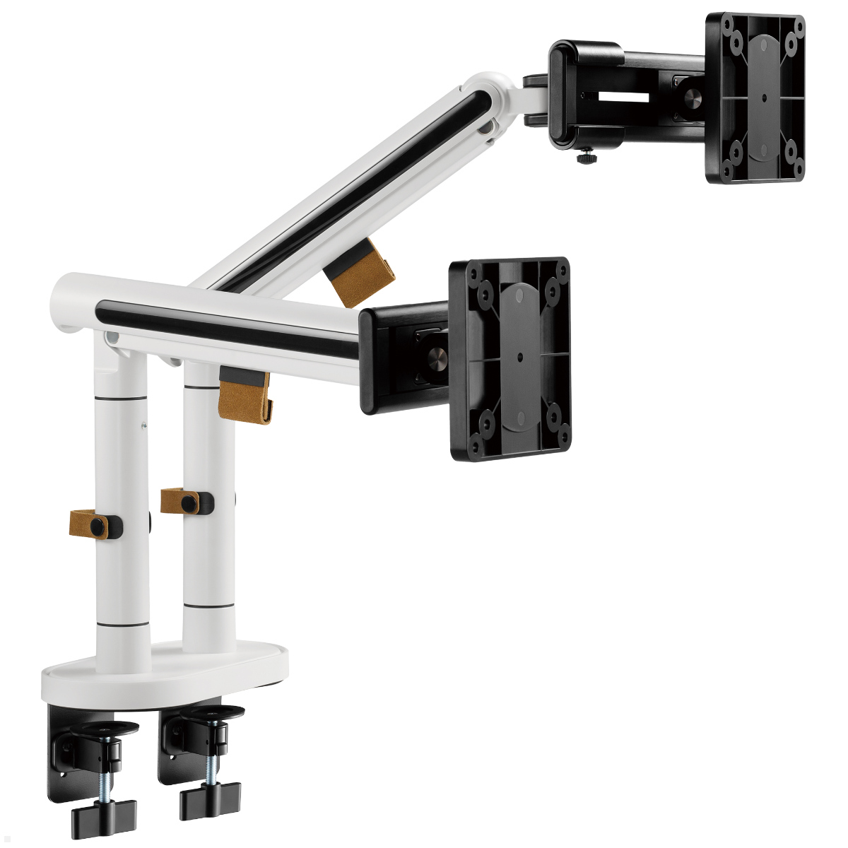 Fellowes Smartview Dual Monitor Tischhalterung (100091593), weiß