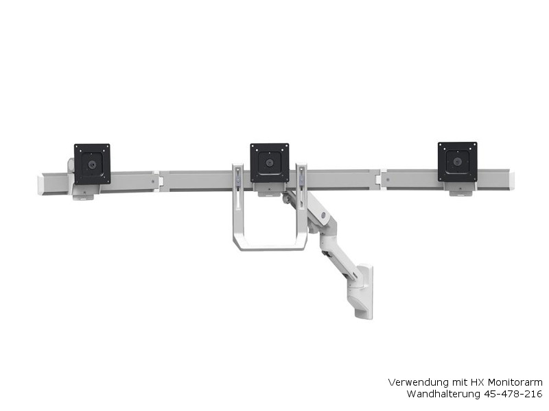 Ergotron Zubehör HX Triple Monitor Kit 98-009-216 Wandhalter  Ergotron Zubehör HX Triple Monitor Kit 98-009-216 Wandhalter