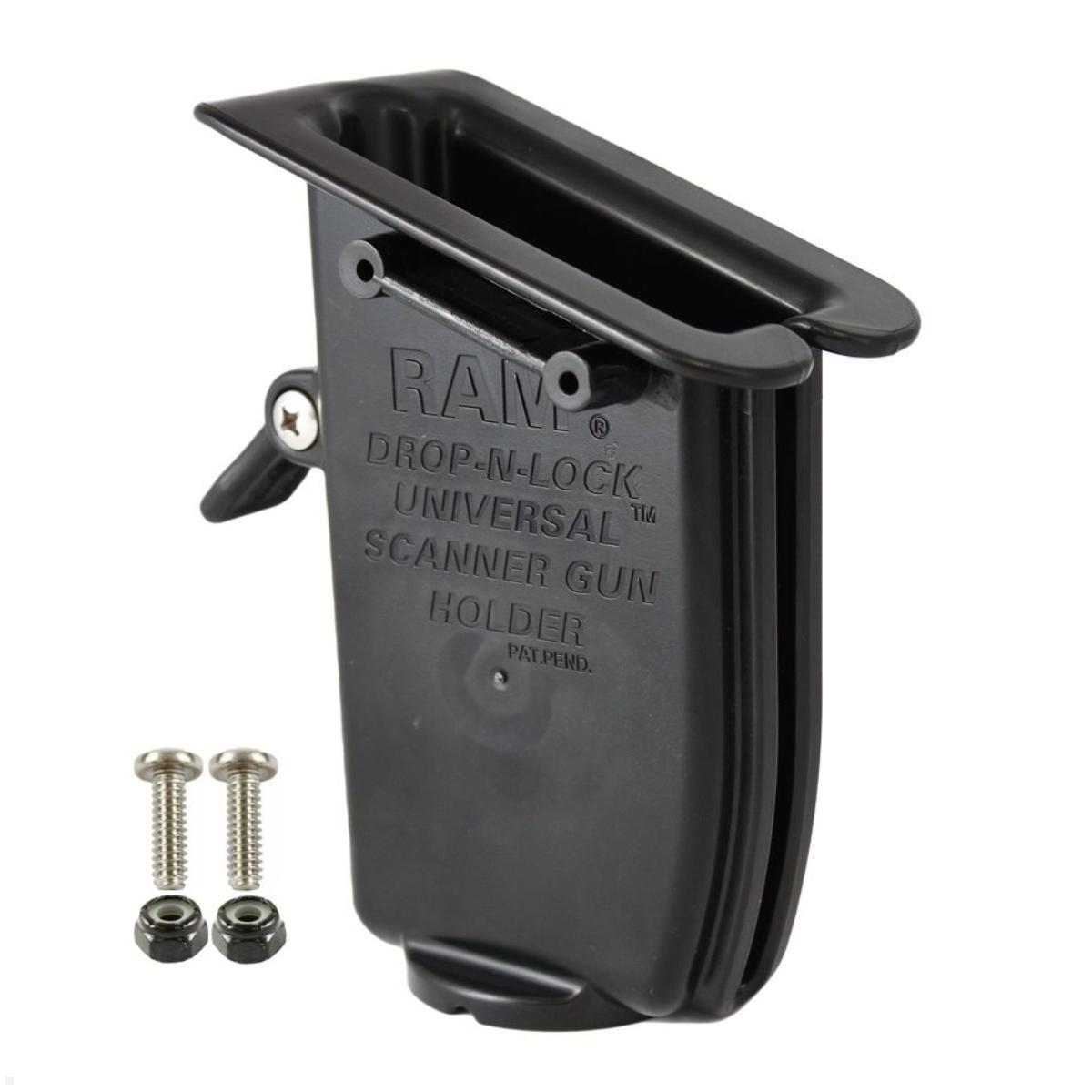 RAM Mounts Universalhalterung für Scanner - Verbundstoff - Seitliche 2-Loch Trapez-Anbindung (RAP-317U)