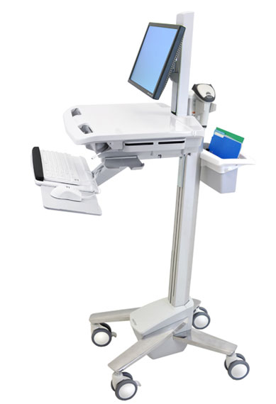 Ergotron StyleView EMR-Fahrwagen mit Monitorhalter (SV41-6300-0) Ergotron StyleView EMR-Fahrwagen mit Monitorhalter (SV41-6300-0)
