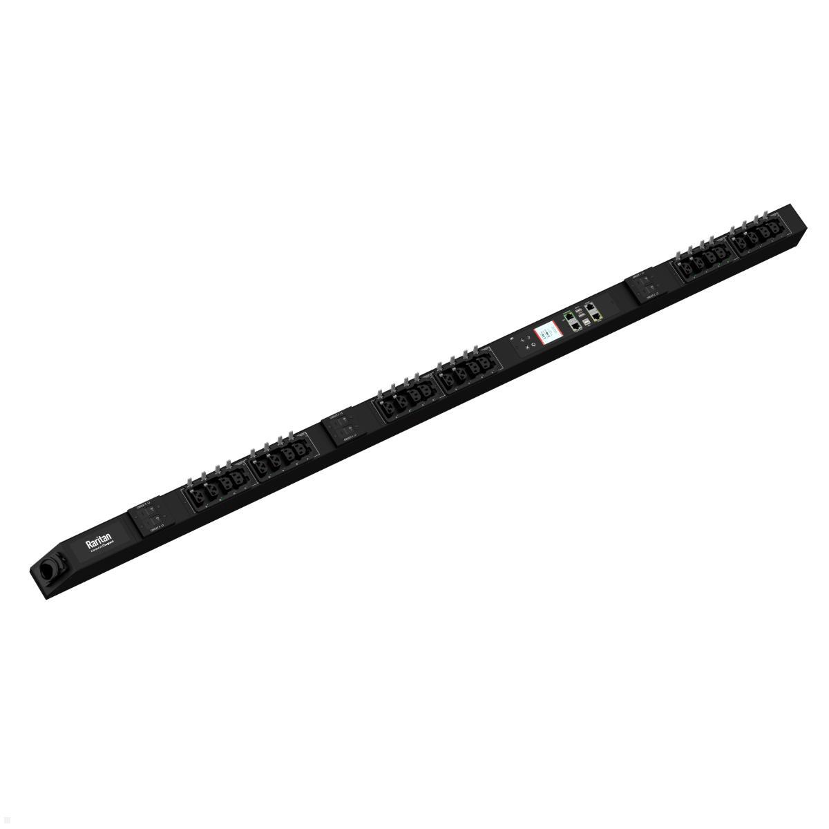 Legrand Raritan iX Rack-PDU 0U mit 12xHDOT C13 / 12xCx, 3-phasig 400V 32A, Outlet Metered/Switched RCM (PX4-5917-E7M28V2), Raritan iX Rack-PDU 0U iX9