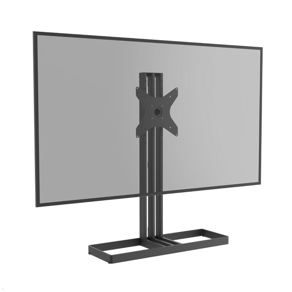 Cavus EDGE100B33 TV Bodenständer 1000 mm Säule VESA 300x300, schwarz höhenverstellbar Cavus EDGE100B33 TV Bodenständer 1000 mm Säule VESA 300x300, schwarz höhenverstellbar