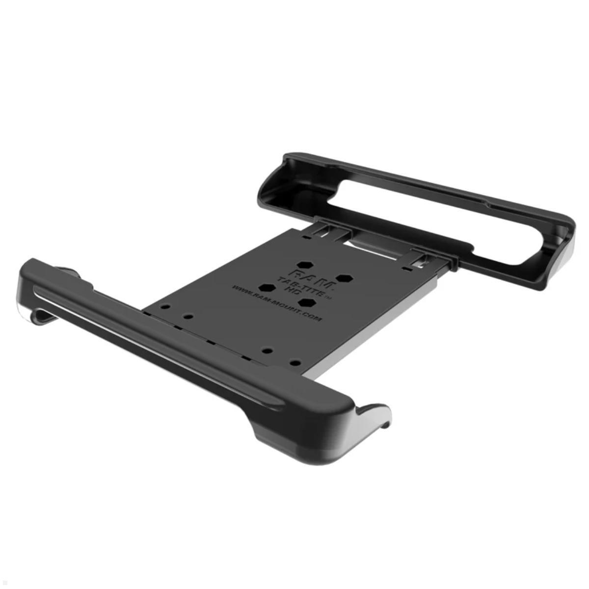 RAM Mounts Tab-Tite Universal Halteschale für Panasonic Toughpad FZ-G1 und 10-11 Zoll Tablets (RAM-HOL-TAB19U), seitliche Ansicht