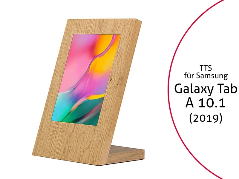 TabLines TTS075 Tablet Stand für Samsung Galaxy Tab A 10.1 (2019), Eiche TabLines TTS075 Tablet Stand für Samsung Galaxy Tab A 10.1 (2019), Eiche
