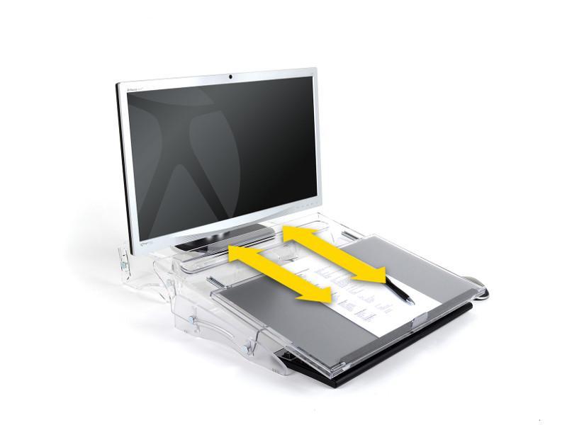 BakkerElkhuizen FlexDesk 640 Dokumentenhalter (BNEFDESK640), Arbeitsplatz