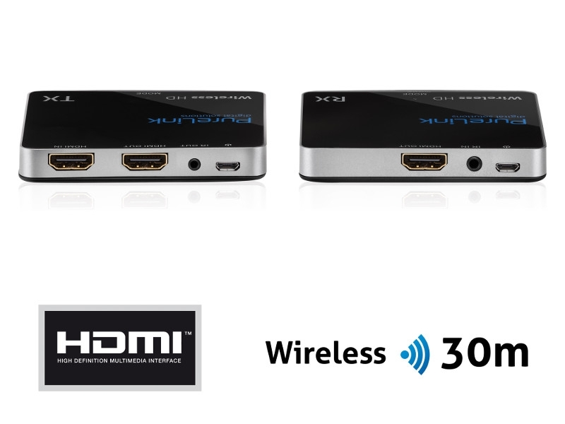 PureLink CSW110 Wireless HDMI Set back