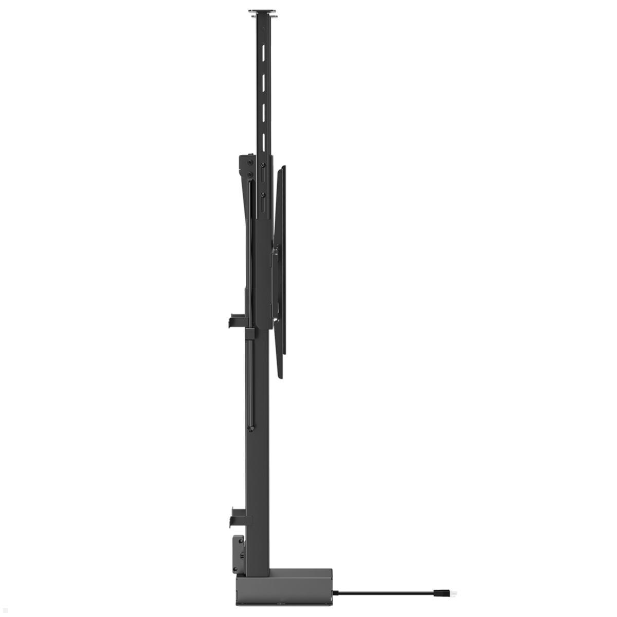 MonLines MLD900B TV Lift Deckenhalterung elektrisch, Hub 900mm, TV Lift schwarz