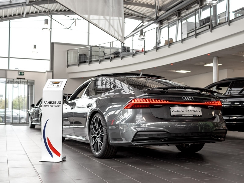 TabLines TBS031 Design Tabletständer Apple iPad Air 2 Fahrzeug Konfigurator TabLines TBS031 Design Tabletständer Apple iPad Air 2 Fahrzeug Konfigurator