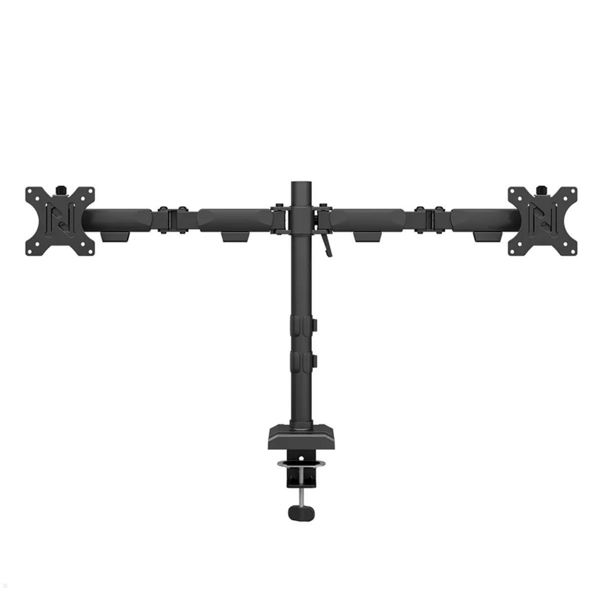 Neomounts NERO DS60-600BL2 Monitorhalter für 2 Monitore