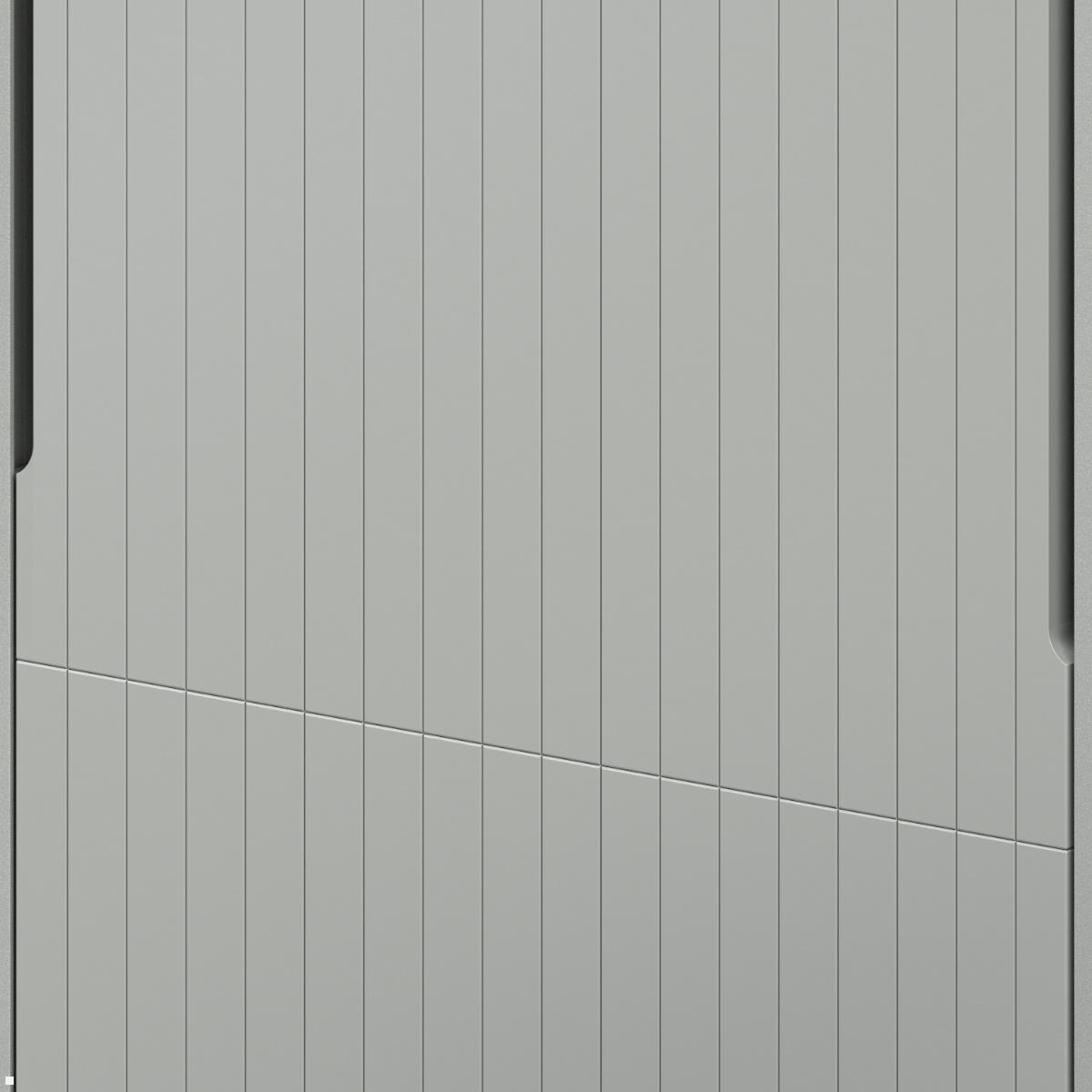 SMS EVER350 mobiler TV Ständer 86 Zoll, MDF Cover grau (16-004-9E), Detail Cover