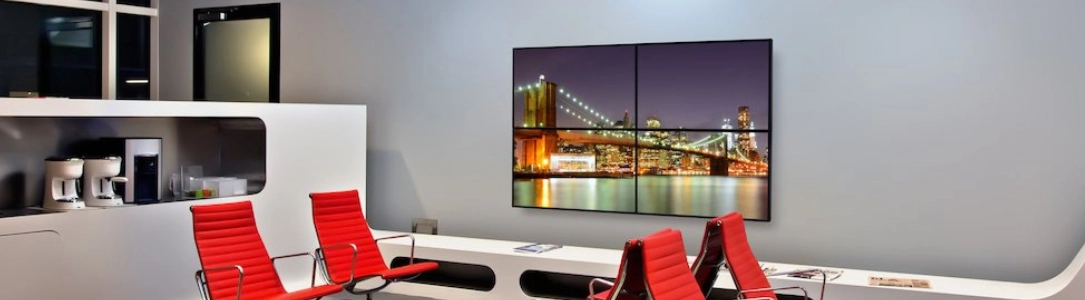 Wandhalterung für 4 Monitore 10-36 Zoll, Monitorhalterung 